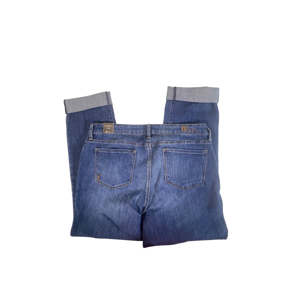 NEW! KUT from the Kloth Carrie Boyfriend Jeans Womens Size 12 Denim Relaxed Fit - Picture 7 of 12
